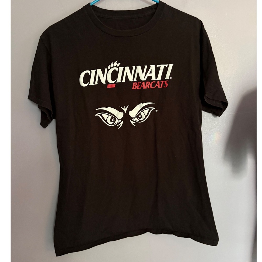 Cincinnati Bearcats T-Shirt Mens Small - Med NCAA College‎ Graphic Tee UC Eye